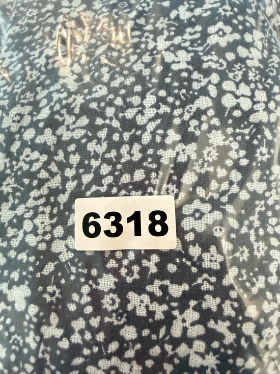 Abercrombie & Fitch Women's Blue Floral Smocked Mini Dress Size LT 36318 - Picture 10 of 10